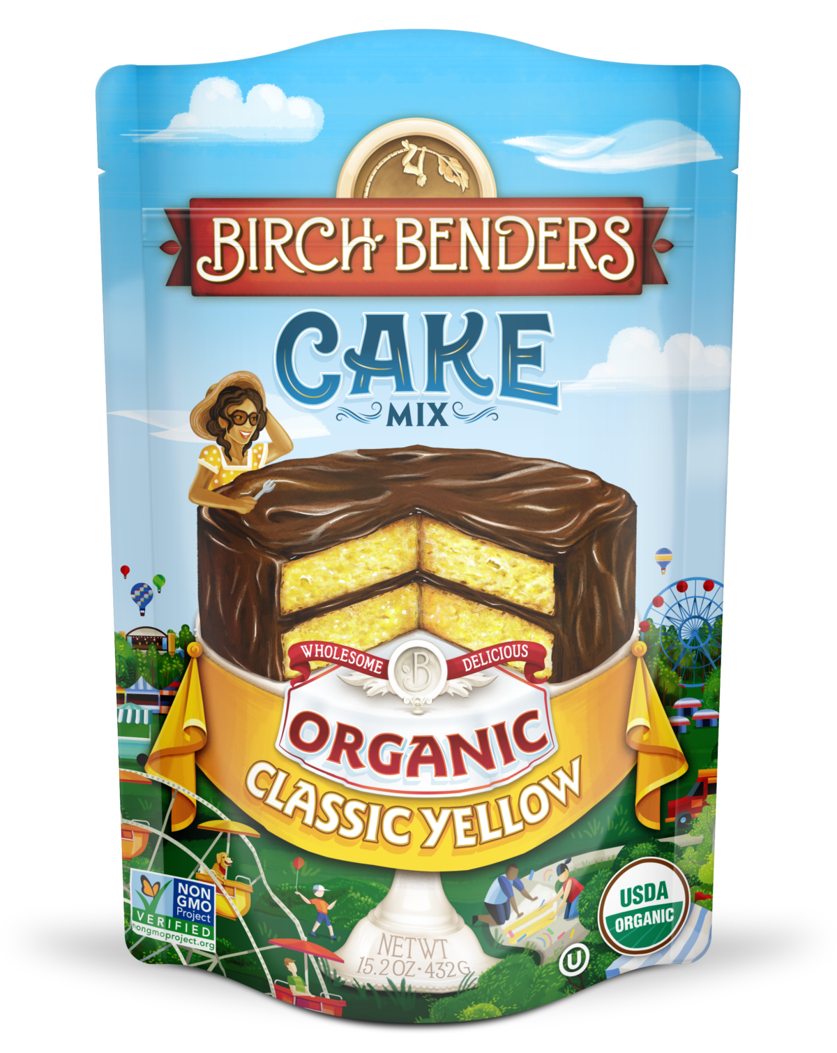 Organic Classic Yellow Cake Mix - Birch Benders Recipes
