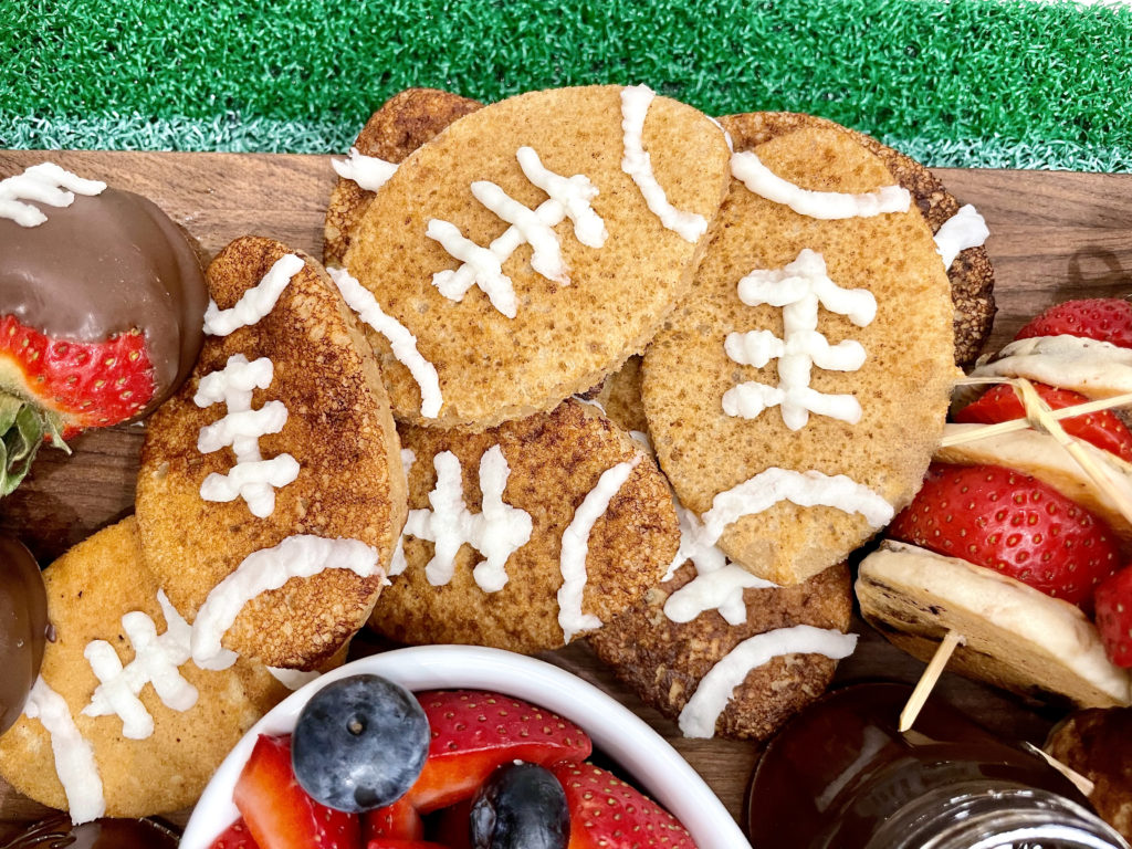 FootballShaped Pumpkin Pancakes Birch Benders Recipes